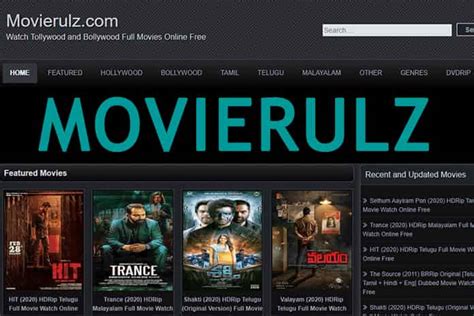 7 movierulez.com  7 MovieRulz is a free movie streaming app that has been dedicated to South Indian movies, and it gives access to the most recent Hollywood as well as Bollywood movies to watch dubbed in Hindi